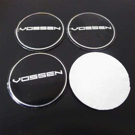 New Pcs Mm For Vossen Wheel Center Hub Cap Emblem Badge