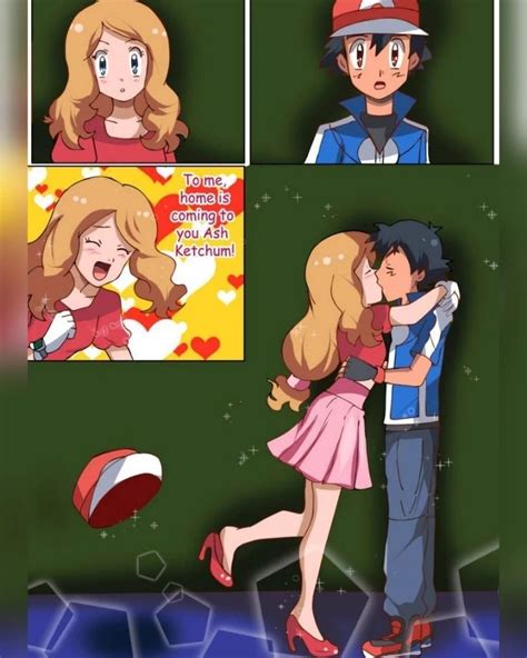 Ash And Serena On Instagram “pokemon Pokemonxy Pokemonxyz Amourshipping Ashketchum Serena