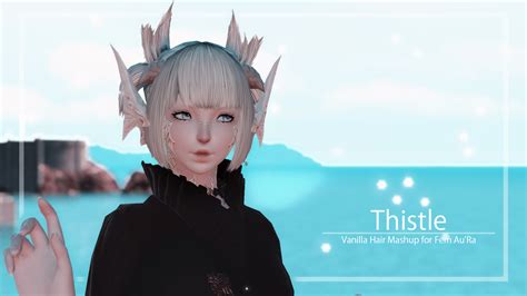 Thistle Hair Mashup The Glamour Dresser Final Fantasy Xiv Mods