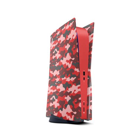 Cobalt Red Camo PlayStation 5 Skin | KO Custom Creations