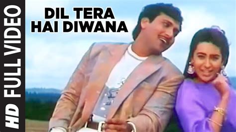 Dil Tera Hai Diwana Full Song | Muqabla | Anuradha Paudwal, Abhijeet ...