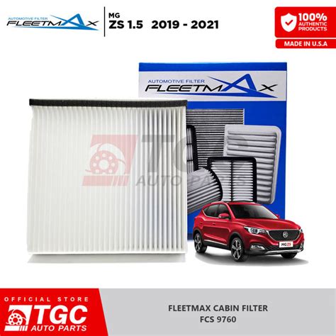 Fleetmax Cabin Filter Aircon Cleaner For Mg Zs Fcs