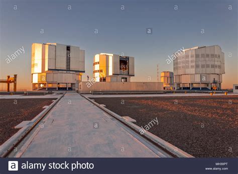 European Very Large Telescope Chile Stock Photo Alamy