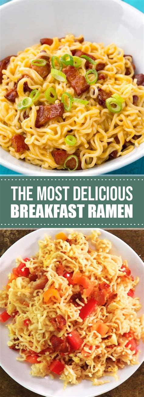 The Most Delicious Breakfast Ramen Ramen For Breakfast Yeah We Went