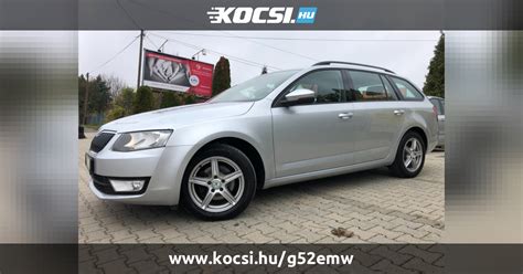 Elad Haszn Lt Skoda Octavia Combi Tdi Cr Elegance Az Ra Fix Navi