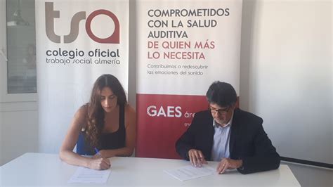 Firma Colegio Trabajo Social de Almería