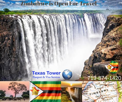 Zimbabwe Is Open For Travel Texas Tower Hour Passport And Visa