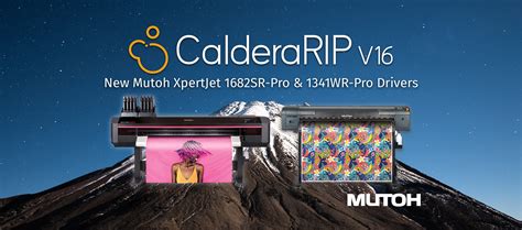 Nuevo Mutoh XpertJet Drivers Para CalderaRIP