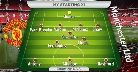 How Manchester United Could Line Up Under Sheikh Jassim Vs Sir Jim