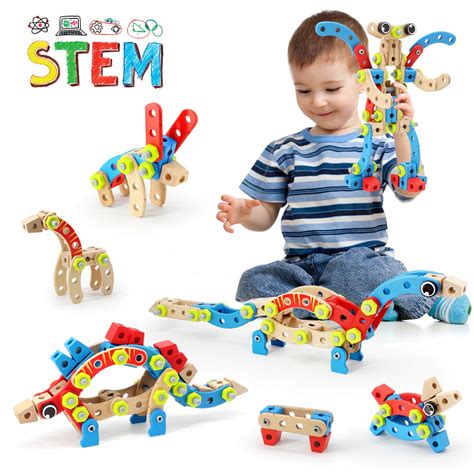 The 9 Best Wooden Building Blocks Construction Toys - Simple Home