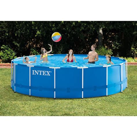 Intex Metall Frame Pool Set X Cm Garten Und Freizeit