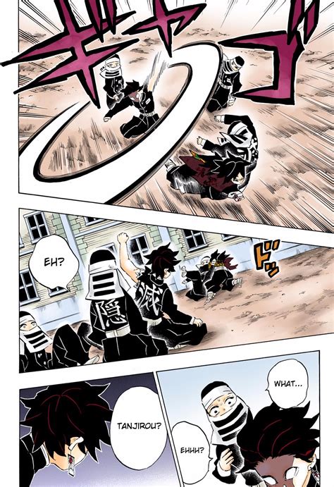 Read Manga Demon Slayer Kimetsu No Yaiba Manga In Colored Chapter 201