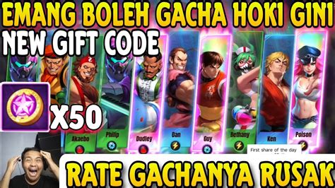 RATE GACHA PALING GILA HOKI PARAH BANGETNEW GIFRT CODE FREE TIKET