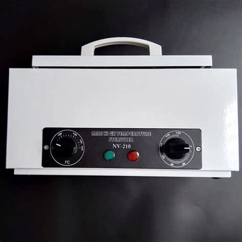 NV 210 Dental Autoclave Sterilizer With CE Dry Heat Sanitizing Box Hot Air Disinfection Portable