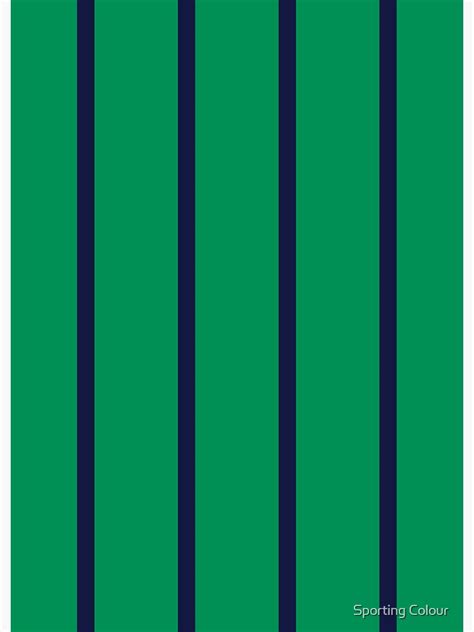 Newcastle 1995 Green And Navy Pinstripe Sticker For Sale By Culture