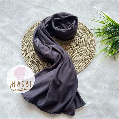 Jual Pashmina Kaos Rayon Super Pashmina Turkey Shawl