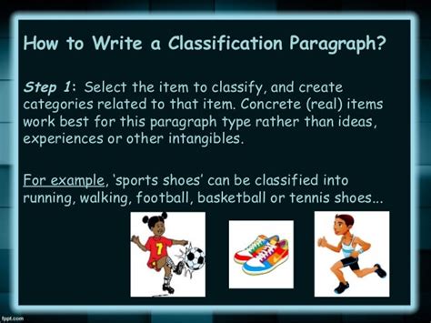 Classification Paragraph