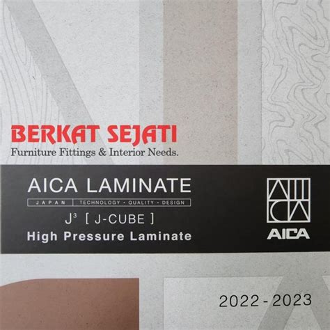 Jual Buku Katalog Sample Hpl Aica Laminate International Asia