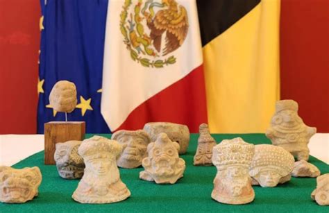 Bélgica Regresa A México 20 Piezas Arqueológicas Prehispánicas