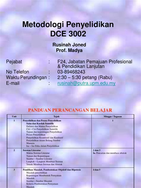 Asas Penyelidikan | PDF