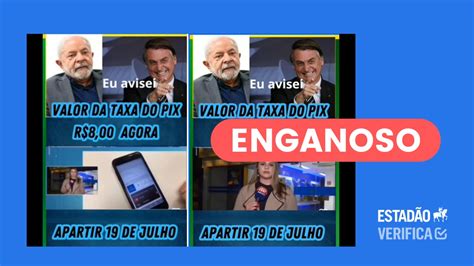 Vídeo Engana Ao Anunciar Cobrança De Pix Pela Caixa A Partir De Julho