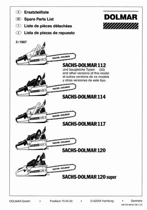 Notice DOLMAR 112 Trouver une solution à un problème DOLMAR 112 mode