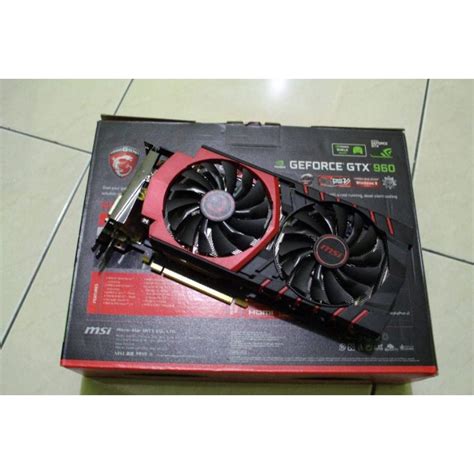 Jual Msi Gtx 960 2g Gaming Edition Shopee Indonesia