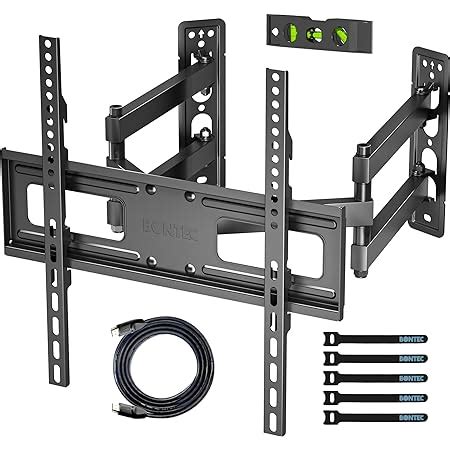 BONTEC Soporte TV Pared De 32 75 Pulgadas Plana Curva LED LCD