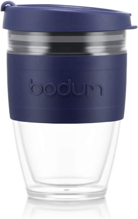 Bodum S Joycup Travel Mug Double Wall L Black Band