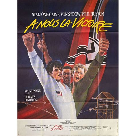 ESCAPE TO VICTORY French Movie Poster - 47x63 in. - 1981