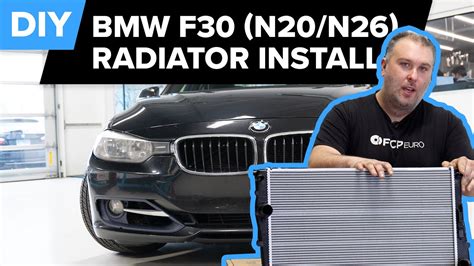 Bmw F Radiator Replacement Diy Bmw N N I Youtube