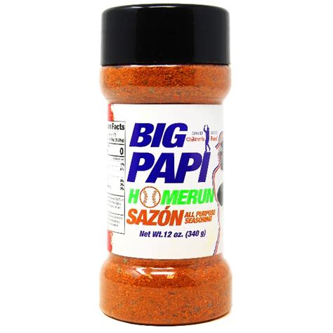 Big Papi Homerun Sazon All Purpose Seasoning 12 Oz Bodega Badia