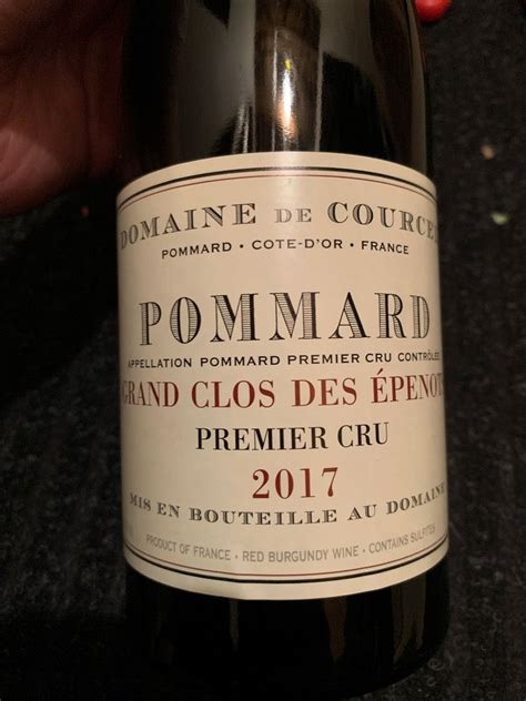 2020 Domaine de Courcel Pommard 1er Cru Grand Clos des Épenots France