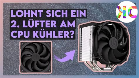 Macht Ein L Fter Auf Dem Cpu K Hler Sinn Youtube