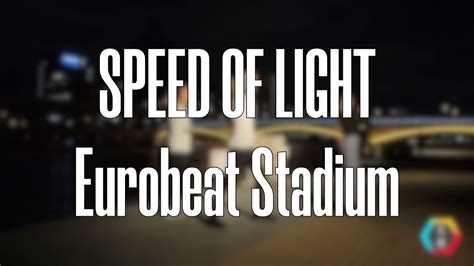 Speed of Light Eurobeat Stadium パラパラ ParaPara YouTube