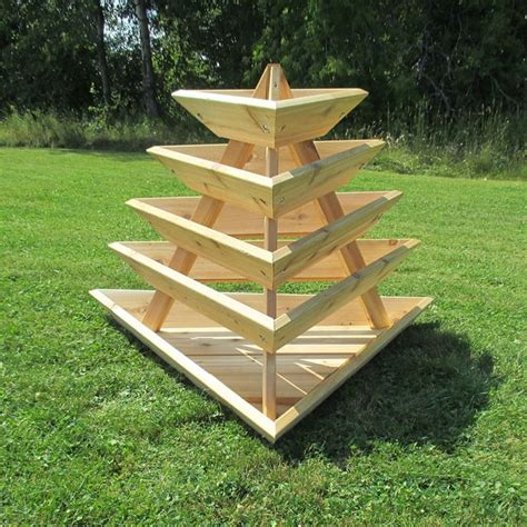 Level Plant Pyramid Eartheasy Pyramid Planter Gardening