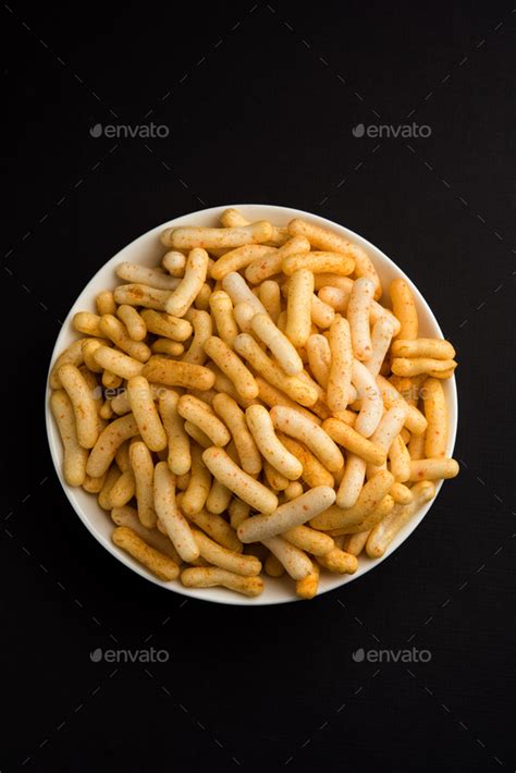 Puffed Rice Snacks Stock Photo by stockimagefactory | PhotoDune