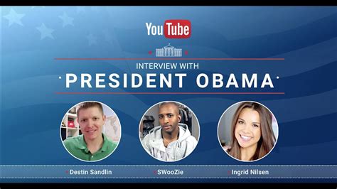 Youtube Creators Interview President Obama Following His Final State Of