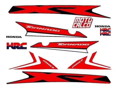 Kit Calcos Honda Xr 250 Tornado Motocalco