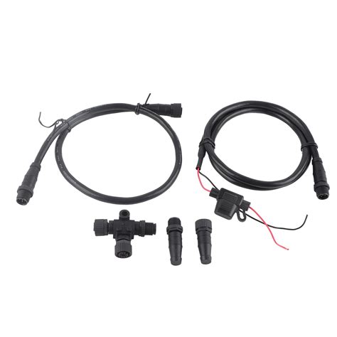 Marine For NMEA 2000 Starter Kit 1m Power Cable With Fuse Male Female