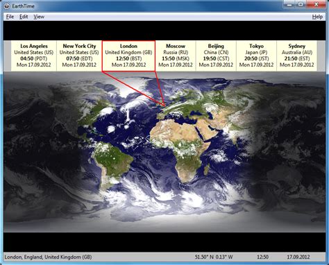 EarthTime 6.4.5 free download - Download the latest freeware, shareware ...
