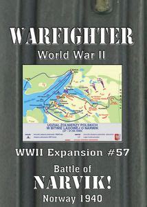 Warfighter Wwii Expansion Battle Of Narvik Board Game