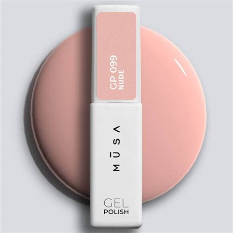 Esmalte Semipermanente Nude Rosa Melocoton Ml Musa Nails