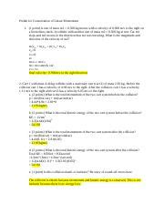 PHY 122 Prelab Collision.docx - Prelab for Conservation of Linear ...