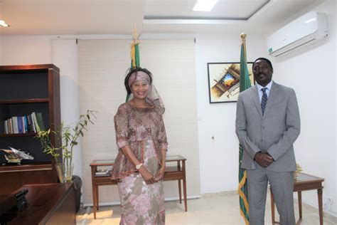 Dr Tangara Meets New Senegalese Foreign Affairs Minister The Point