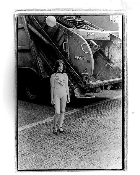 Girl And Garbage Truck Digital Commonwealth