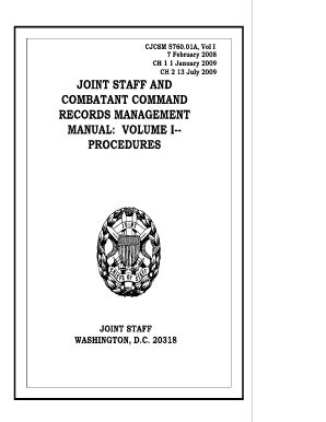 Fillable Online Dtic Joint Staff And Combatant Command Records