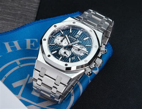 Audemars Piguet Royal Oak Chronograph 26331ST Blue Dial 41mm Steel Watch