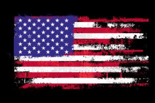 USA Flag Grunge Graphic by davgogoladze · Creative Fabrica