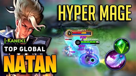 HYPER MAGE Natan Best Build 2023 Natan Top Global Gameplay By